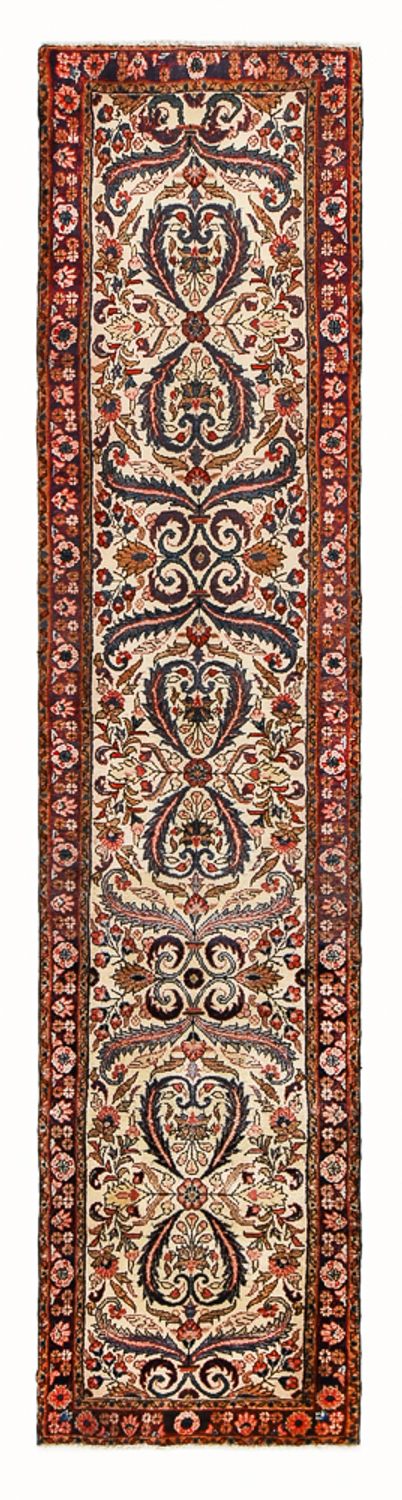 Løber Persisk tæppe - Nomadisk - 345 x 77 cm - mørk beige
