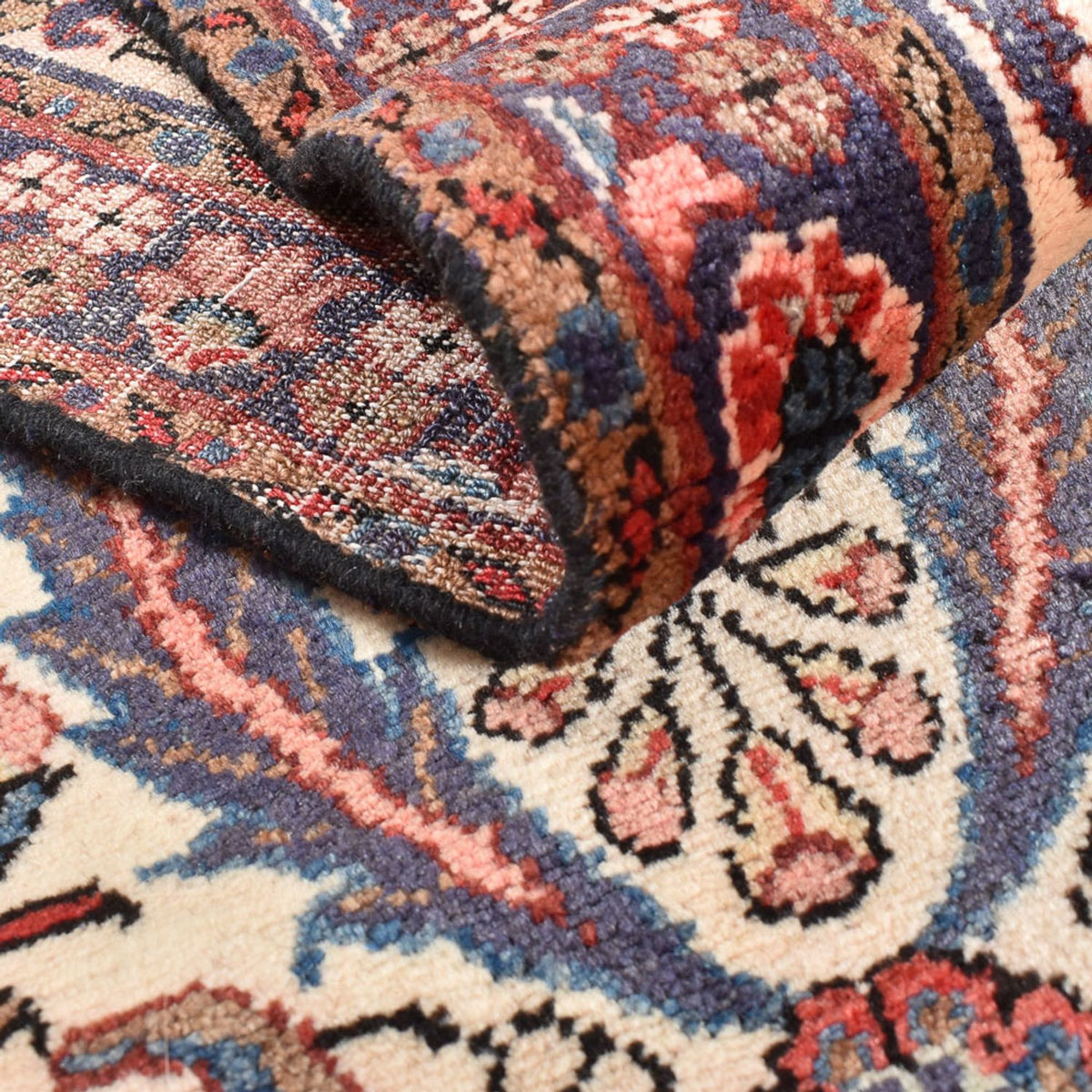 Løber Persisk tæppe - Nomadisk - 345 x 77 cm - mørk beige