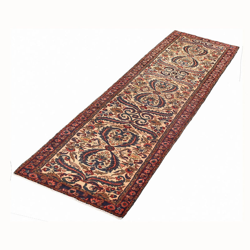 Løber Persisk tæppe - Nomadisk - 345 x 77 cm - mørk beige