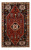 Persisk tæppe - Nomadisk - 252 x 160 cm - mørkerød