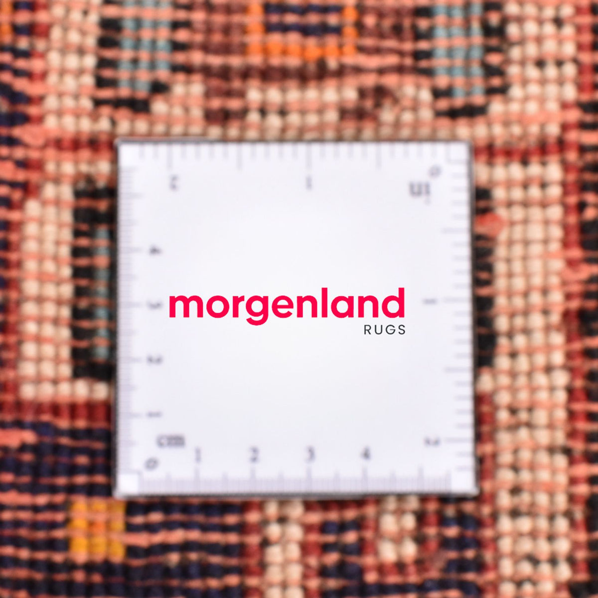 Persisk tæppe - Nomadisk - 252 x 160 cm - mørkerød