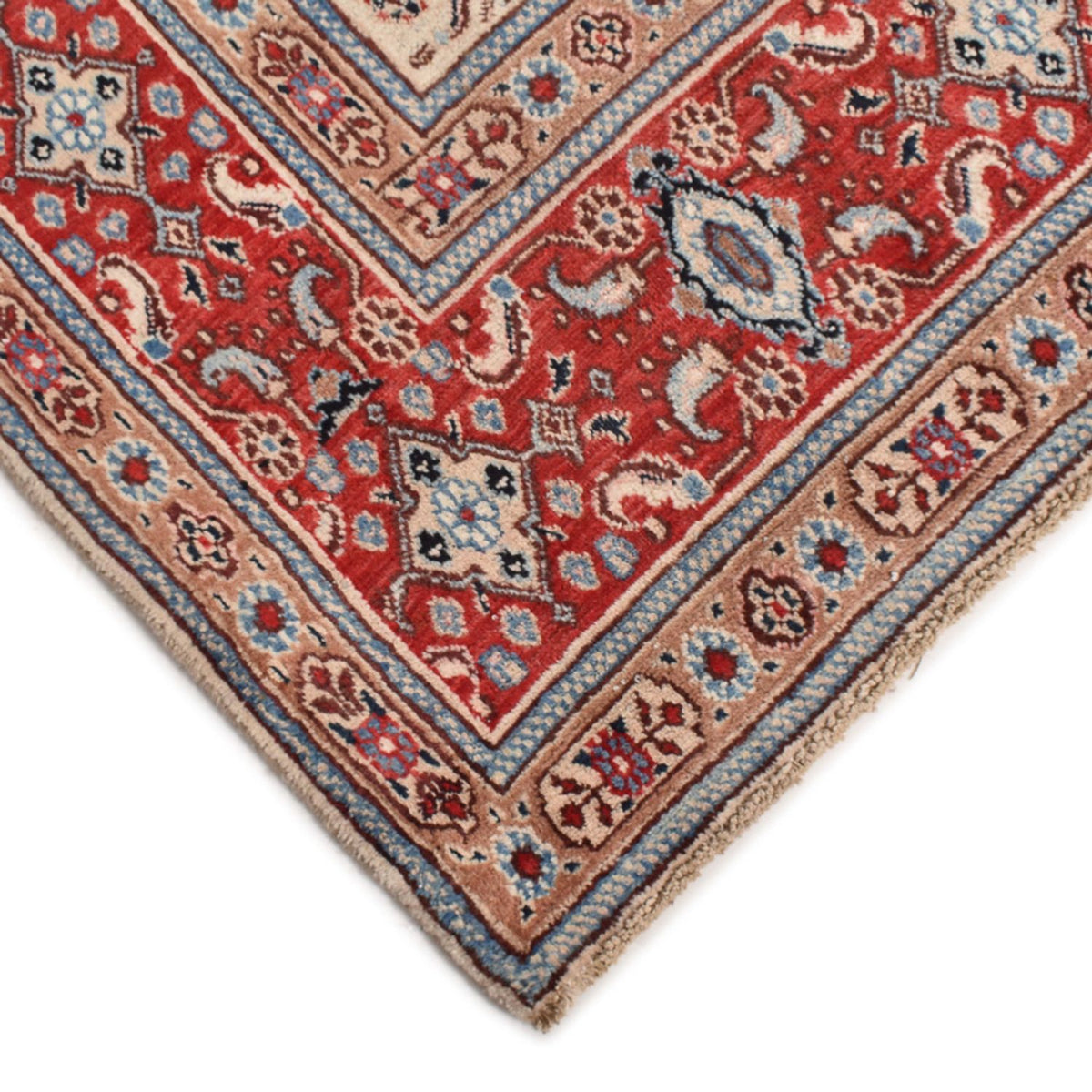 Persisk tæppe - Classic firkantet  - 202 x 186 cm - mørk beige