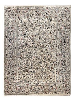 Persisk tæppe - Nain - Premium - 376 x 252 cm - sand