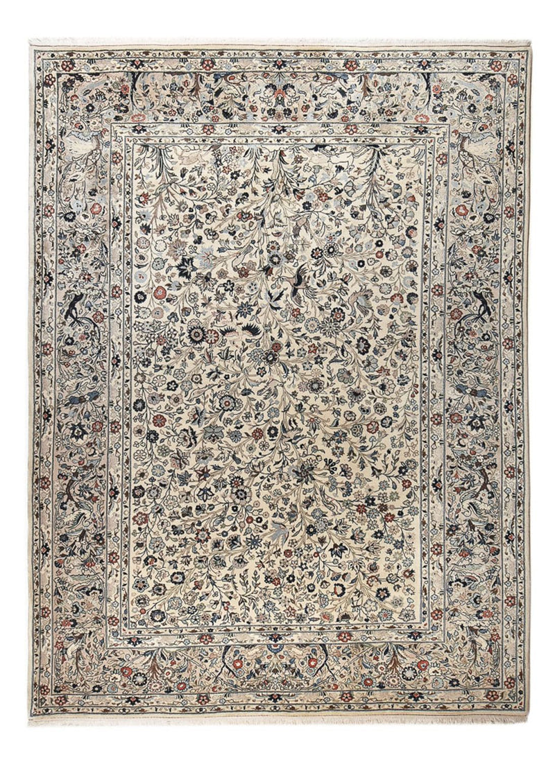 Persisk tæppe - Nain - Premium - 376 x 252 cm - sand
