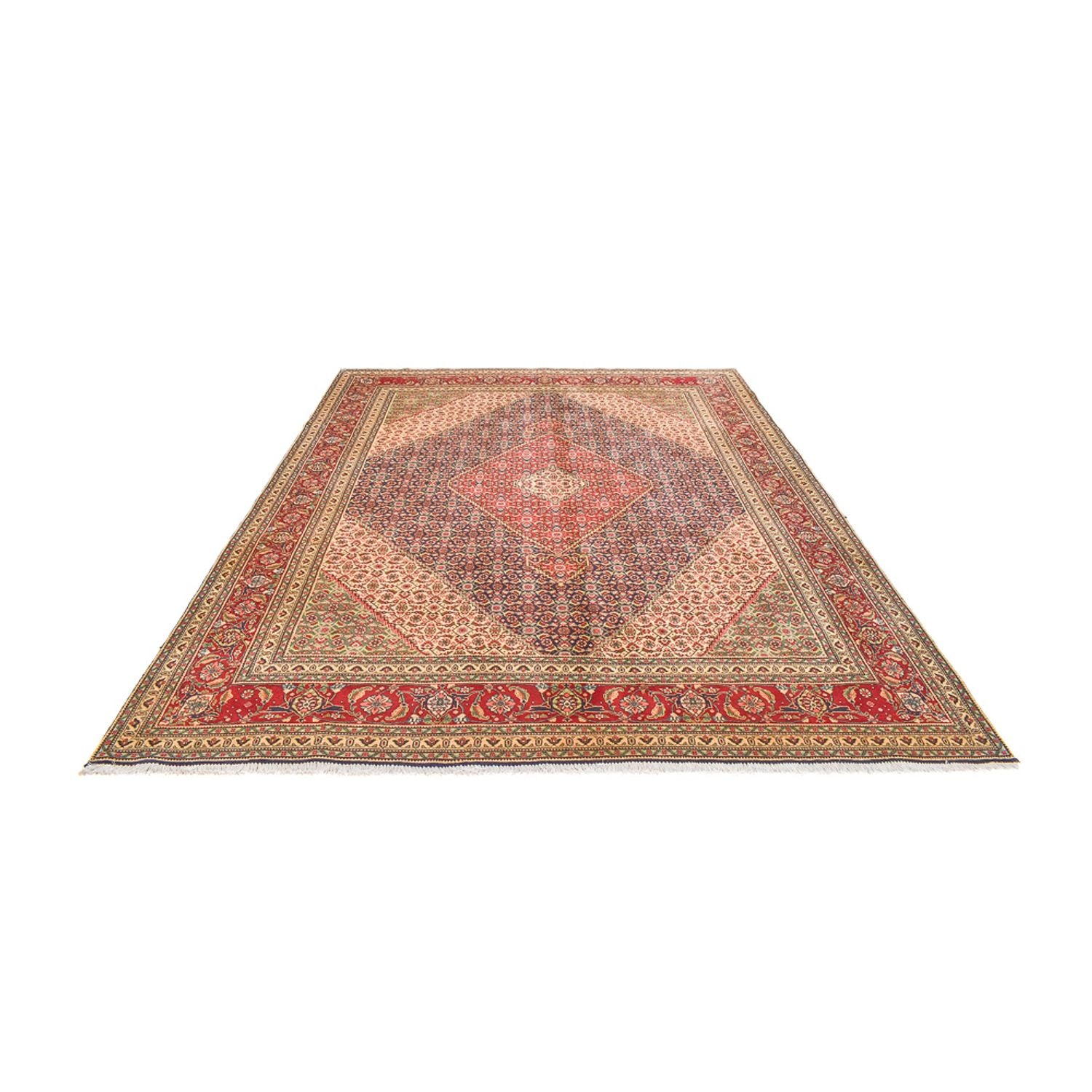 Persisk tæppe - Tabriz - Royal - 395 x 297 cm - rust
