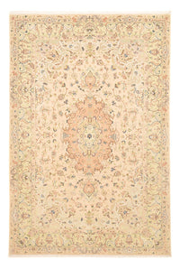 Persisk tæppe - Tabriz - Royal - 303 x 201 cm - lys beige