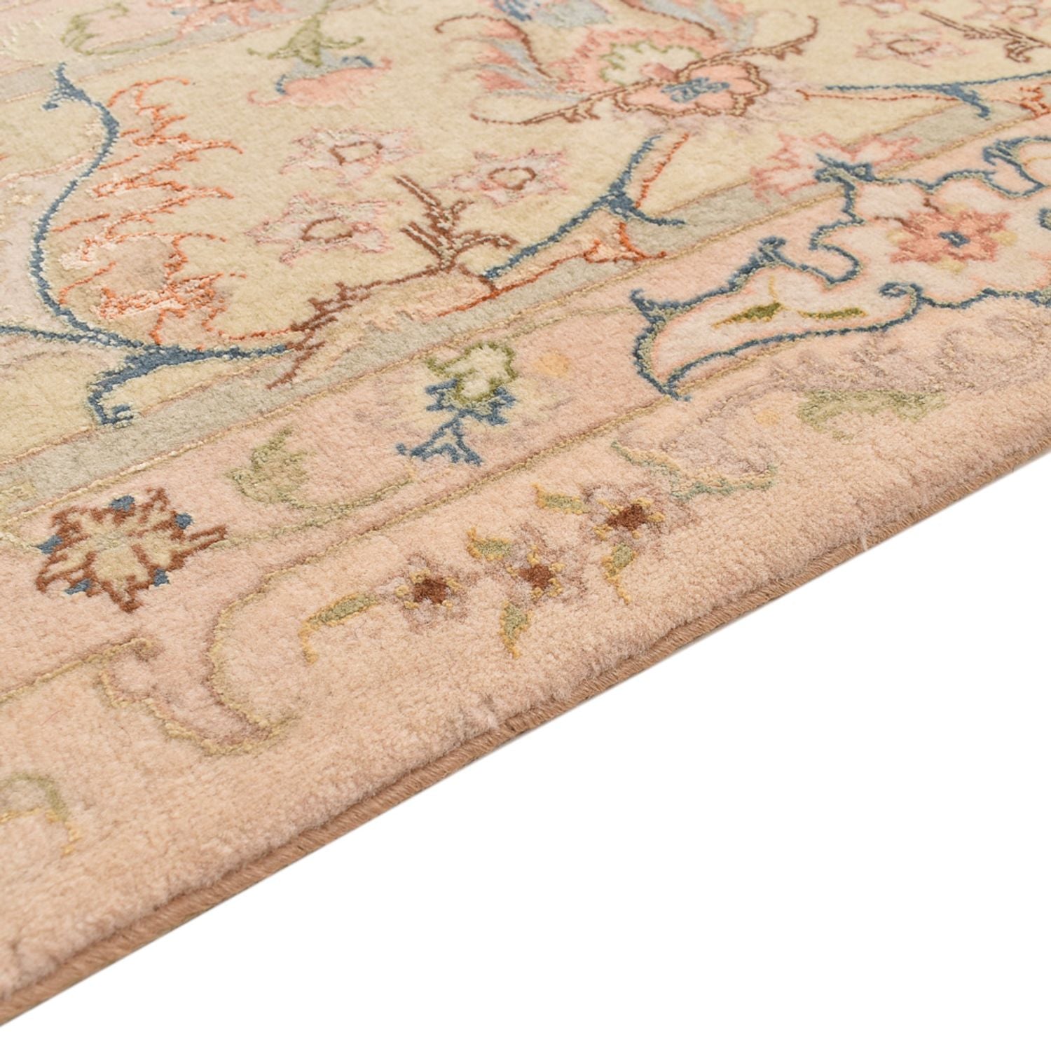 Persisk tæppe - Tabriz - Royal - 303 x 201 cm - lys beige