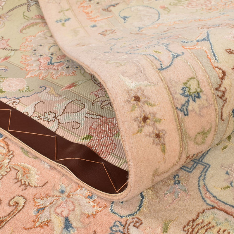 Persisk tæppe - Tabriz - Royal - 303 x 201 cm - lys beige