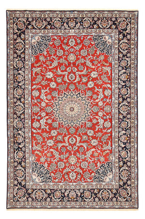 Persisk tæppe - Isfahan - Premium - 300 x 200 cm - rød