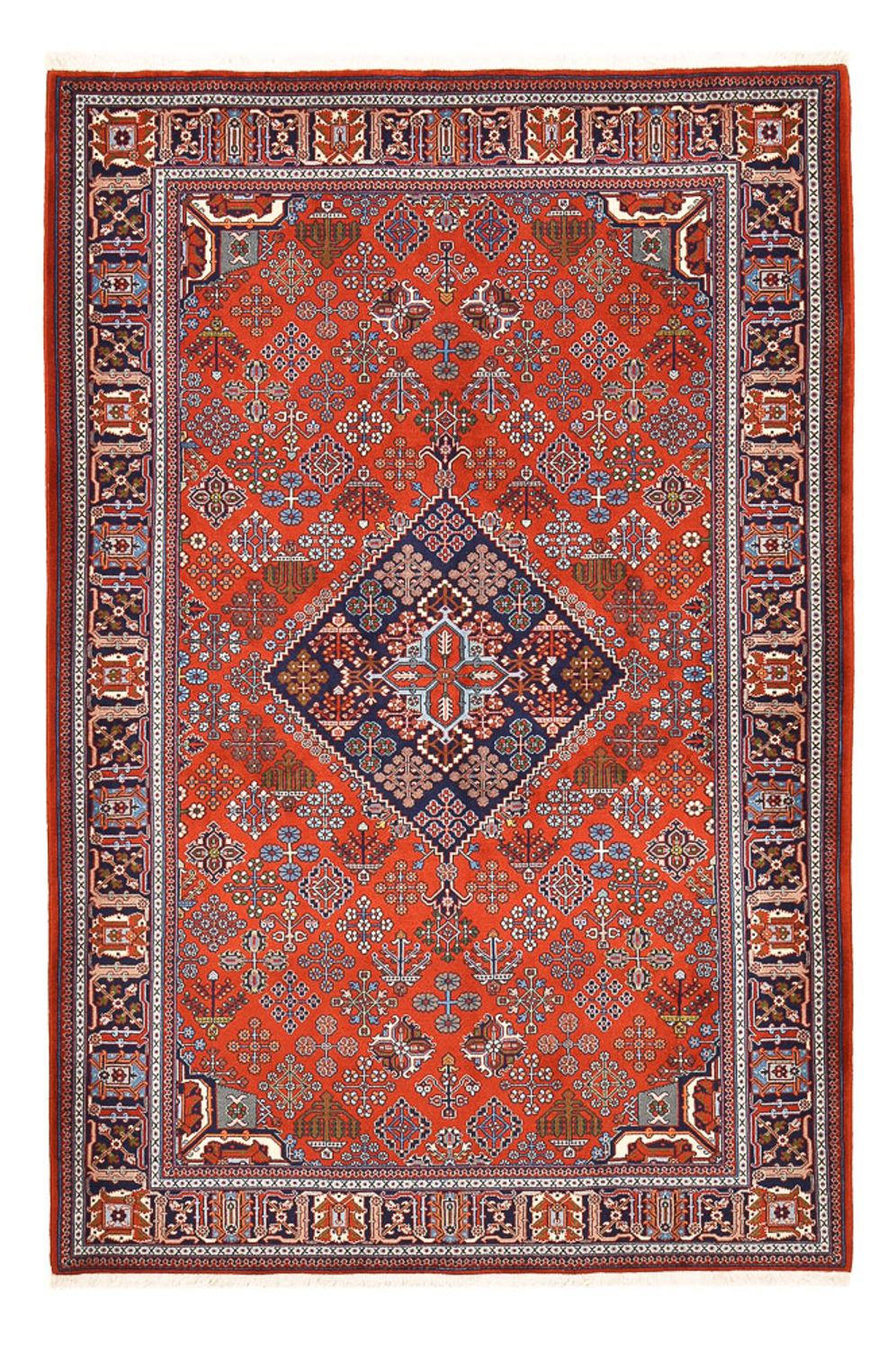 Persisk tæppe - Nomadisk - 250 x 164 cm - rød
