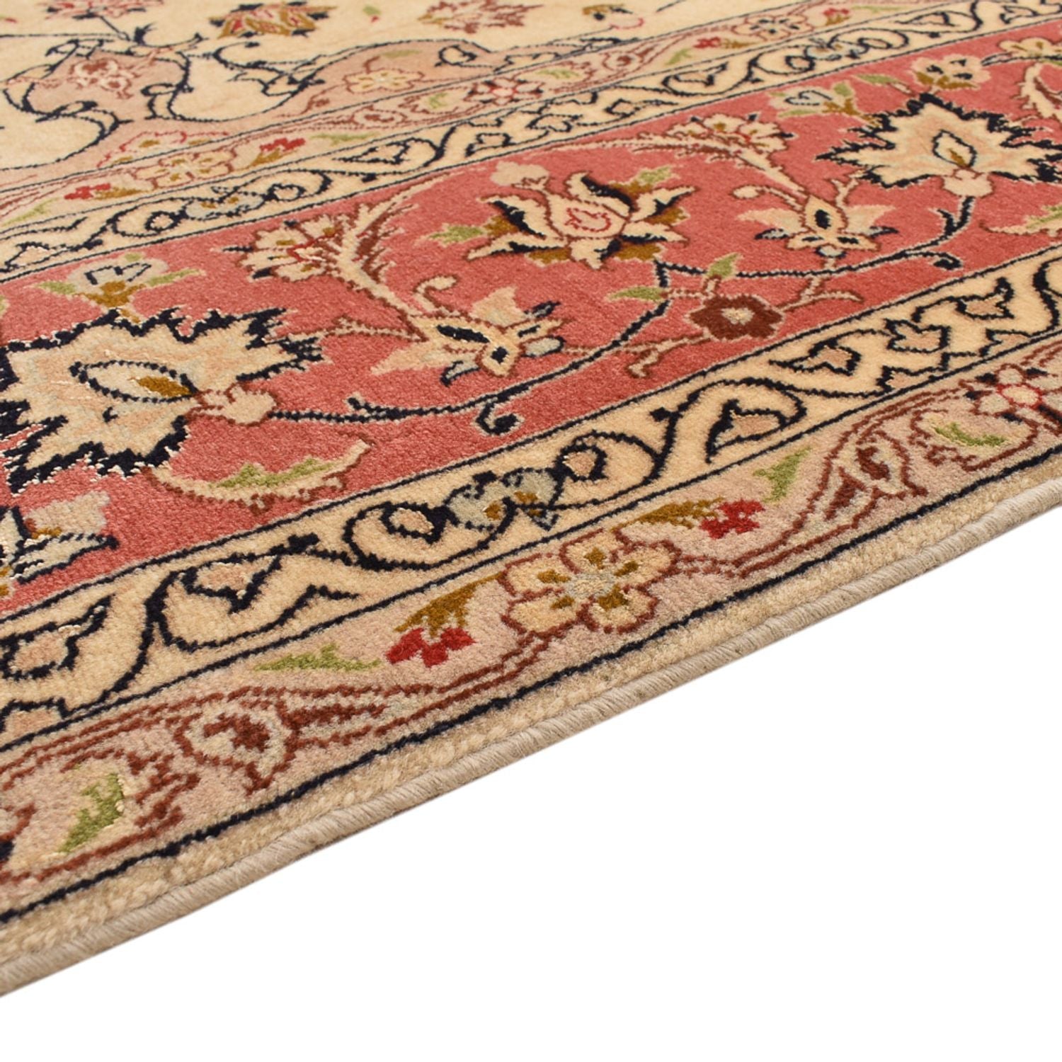 Persisk tæppe - Tabriz - Royal - 296 x 203 cm - beige