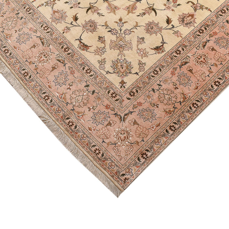 Persisk tæppe - Keshan - 305 x 203 cm - beige