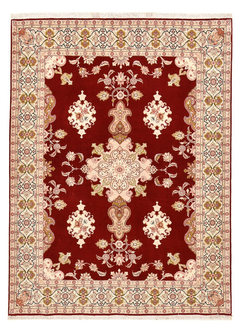 Persisk tæppe - Tabriz - Royal - 203 x 152 cm - rød