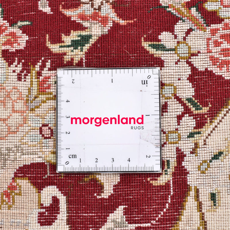 Persisk tæppe - Tabriz - Royal - 90 x 60 cm - rød