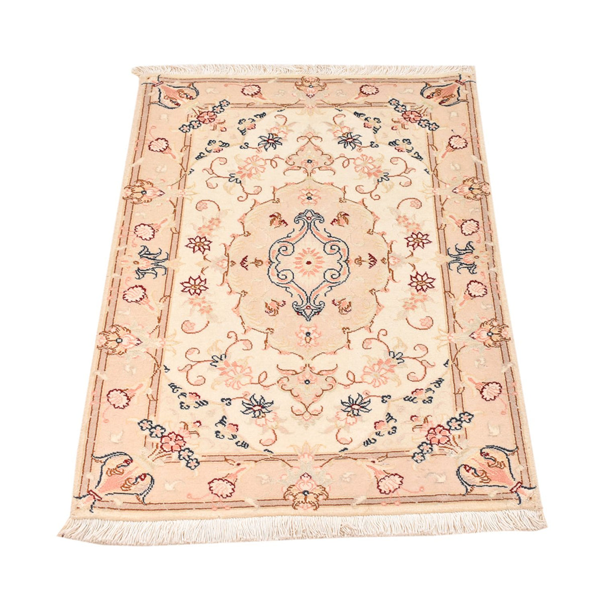 Persisk tæppe - Tabriz - Royal - 91 x 60 cm - creme
