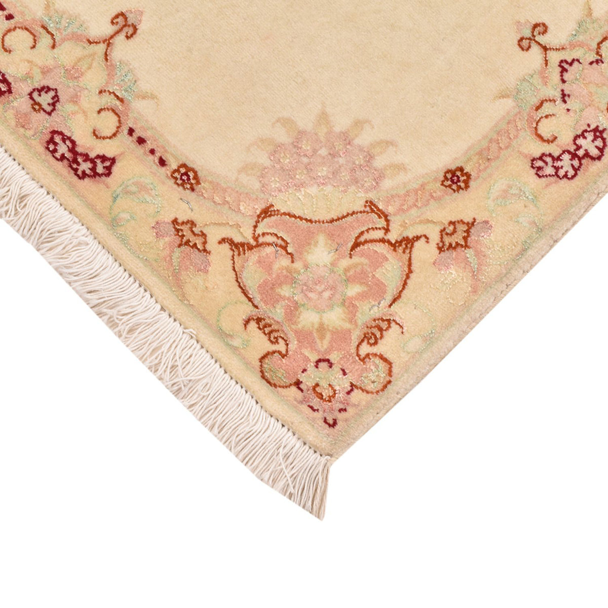 Persisk tæppe - Tabriz - Royal - 90 x 60 cm - lys beige