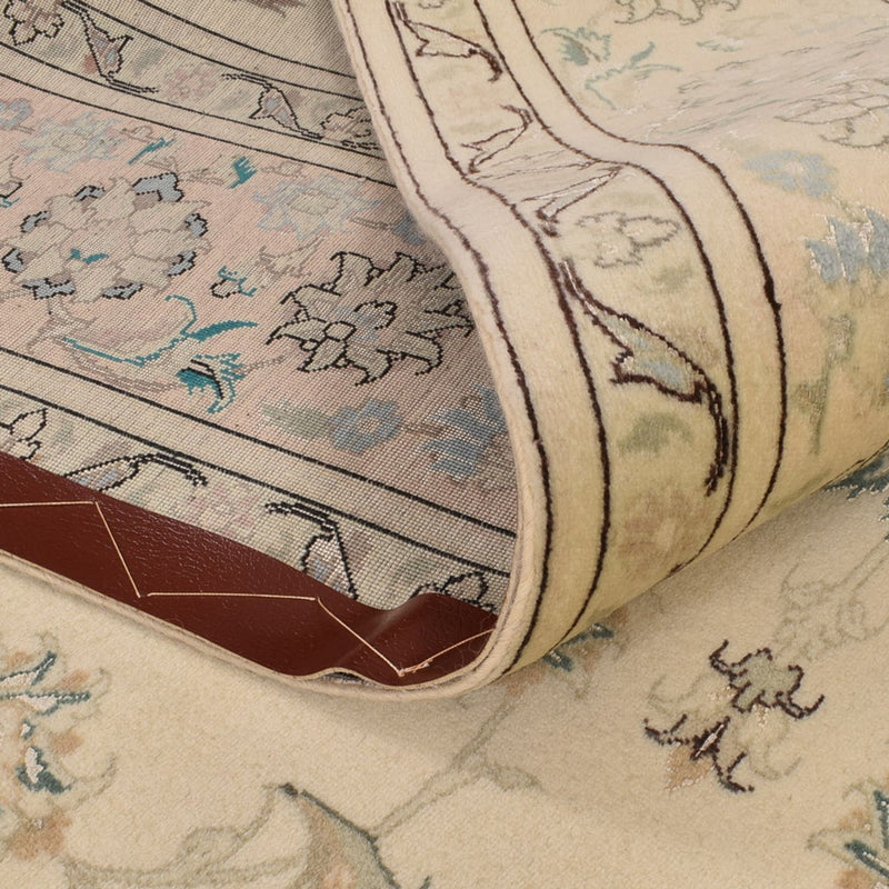 Persisk tæppe - Tabriz - Royal - 266 x 200 cm - lysegrøn