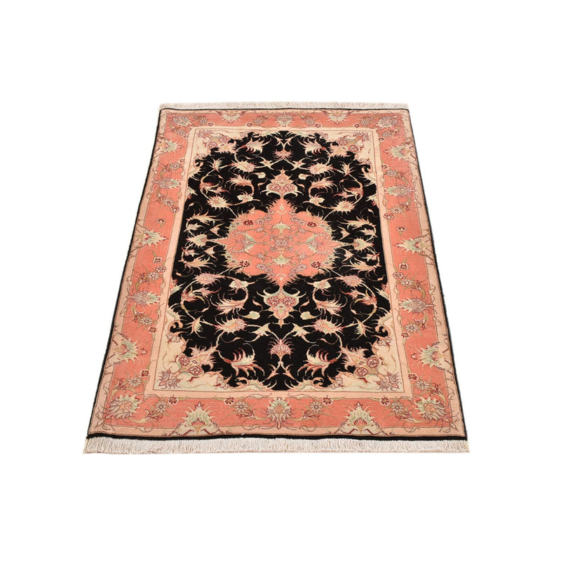 Persisk tæppe - Tabriz - Royal - 116 x 75 cm - mørkeblå