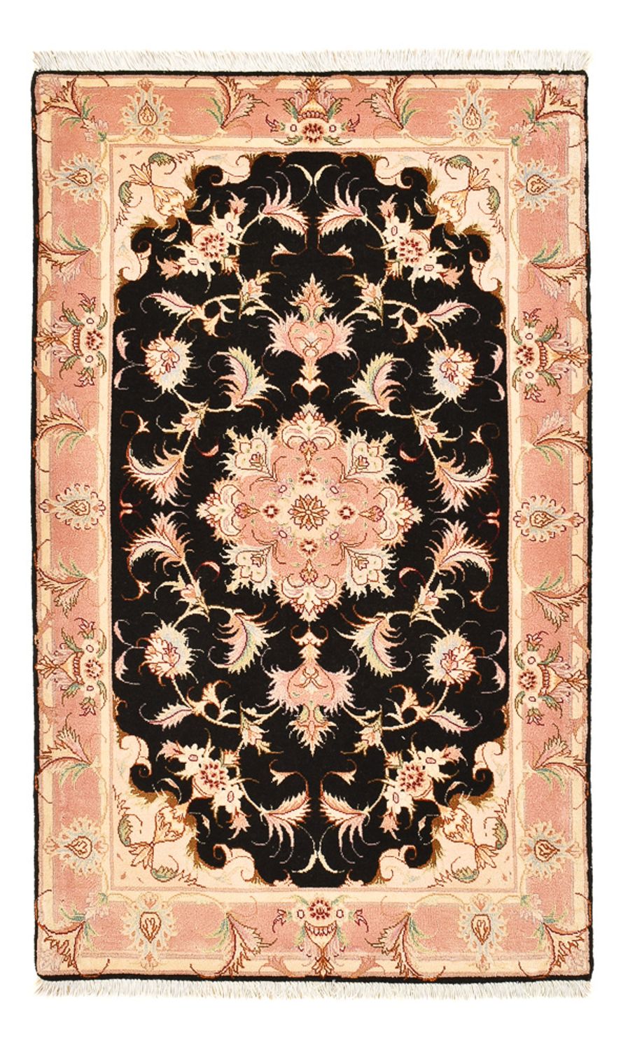 Persisk tæppe - Tabriz - Royal - 123 x 74 cm - mørkeblå