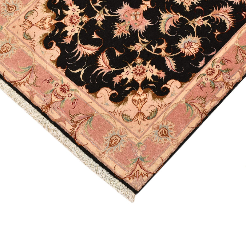 Persisk tæppe - Tabriz - Royal - 123 x 74 cm - mørkeblå