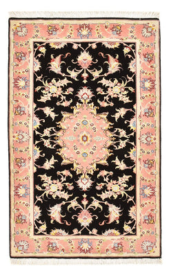 Persisk tæppe - Tabriz - Royal - 121 x 73 cm - mørkeblå