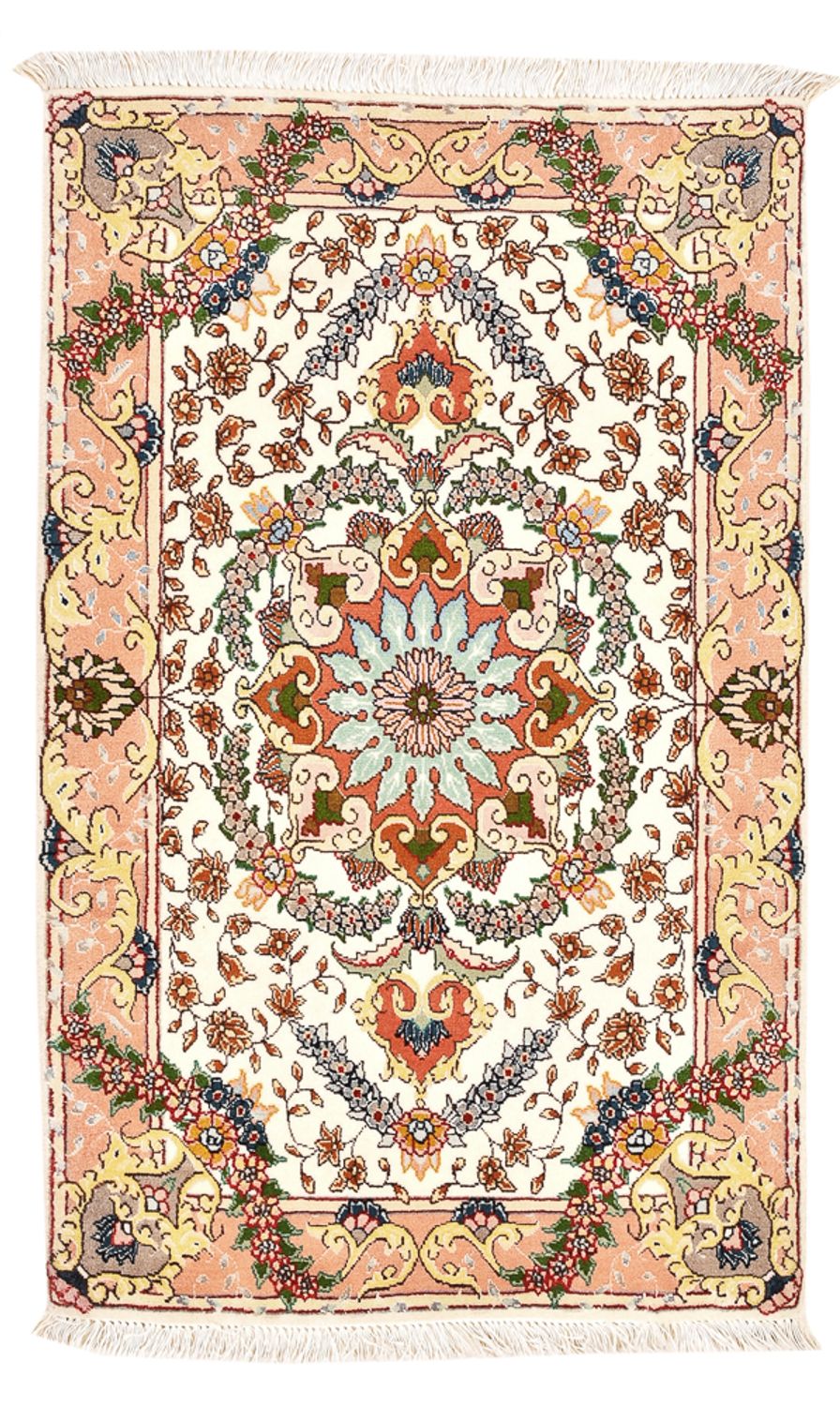 Persisk tæppe - Tabriz - Royal - 90 x 60 cm - flerfarvet