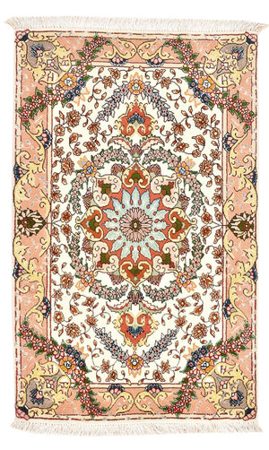 Persisk tæppe - Tabriz - Royal - 90 x 60 cm - flerfarvet
