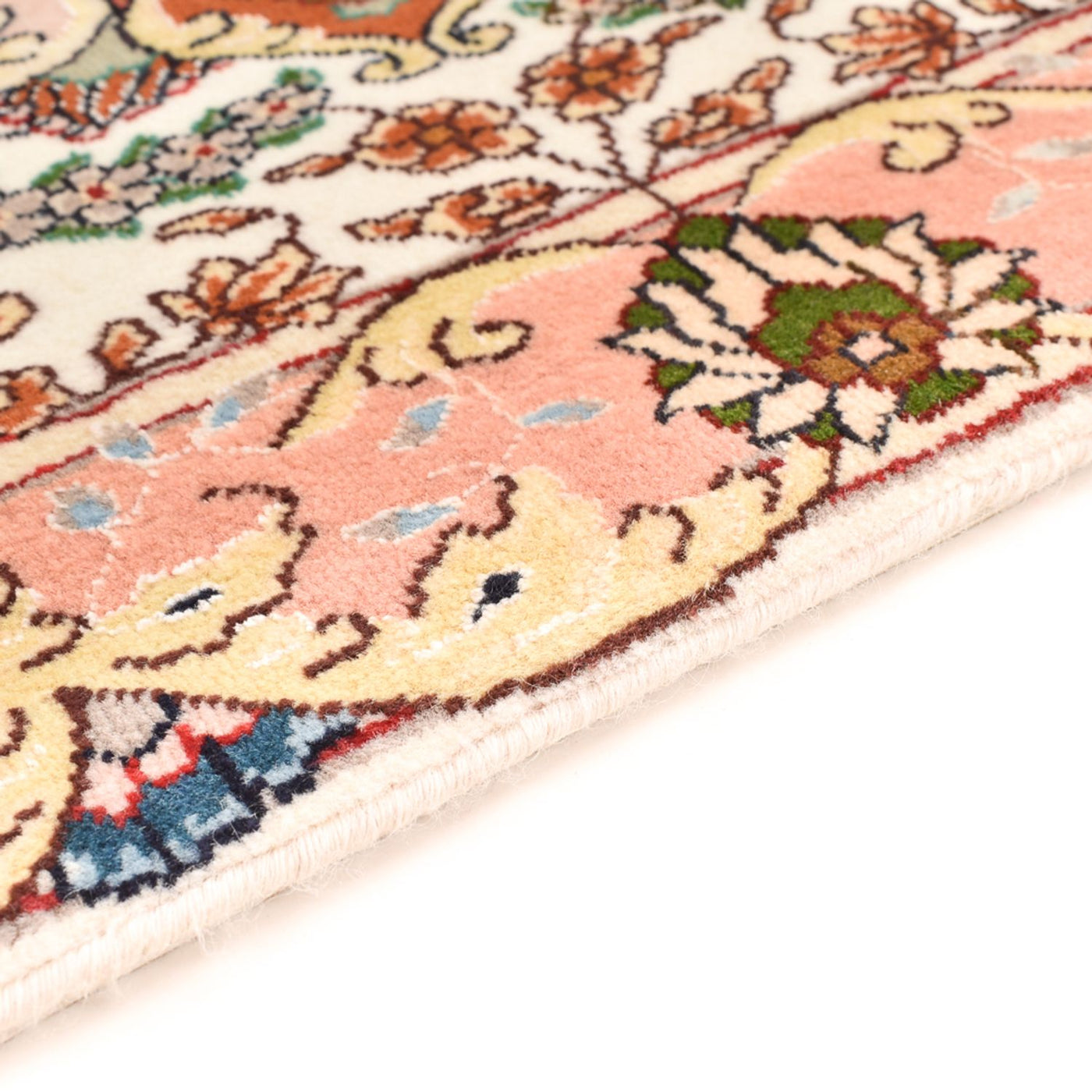 Tabriz - 50 Raj Tæppe 90x60cm - Persisk tæppe