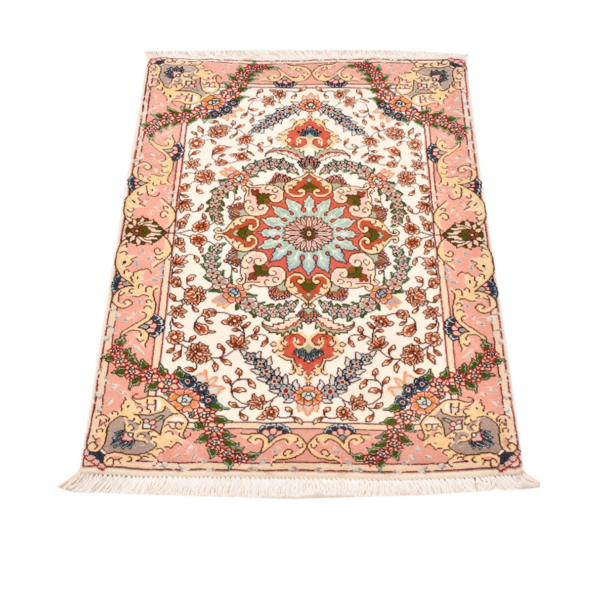 Persisk tæppe - Tabriz - Royal - 90 x 60 cm - flerfarvet