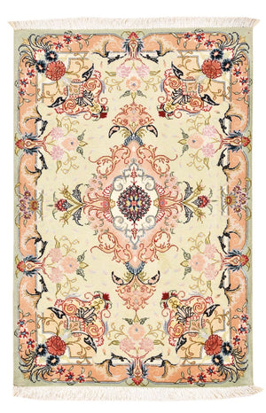 Persisk tæppe - Tabriz - Royal - 90 x 60 cm - flerfarvet