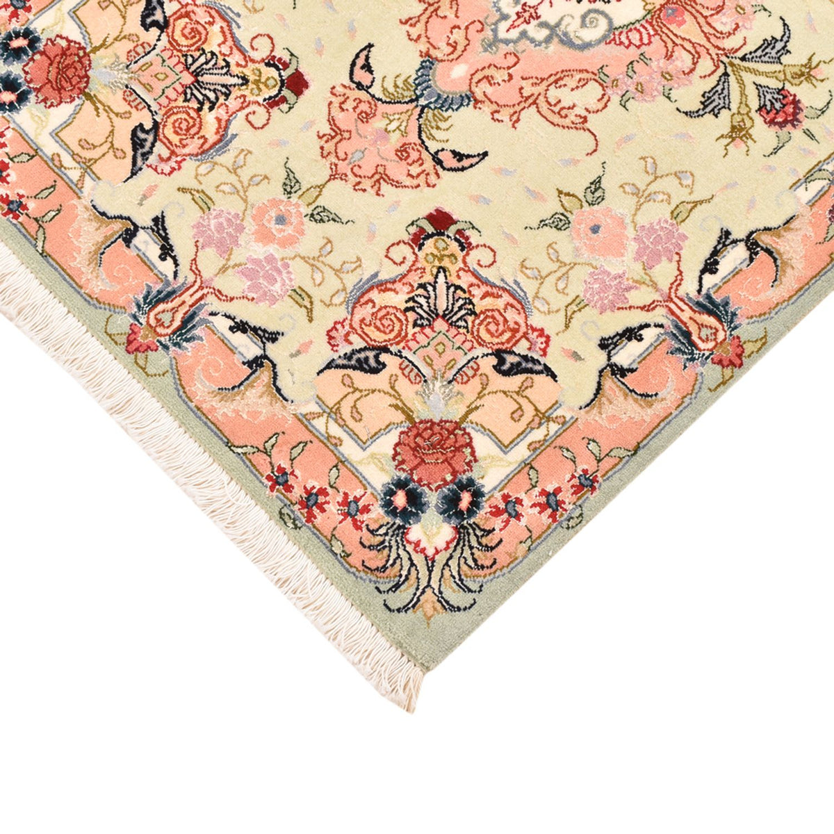 Persisk tæppe - Tabriz - Royal - 90 x 60 cm - flerfarvet