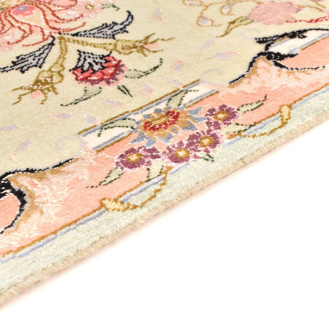 Tabriz - 50 Raj Tæppe 90x60cm - Persisk tæppe