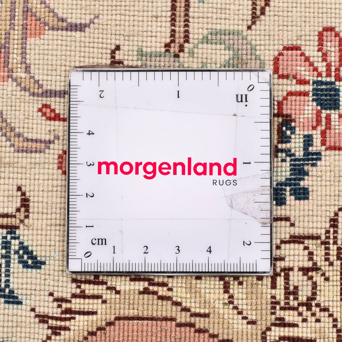 Persisk tæppe - Tabriz - Royal - 92 x 59 cm - lys beige