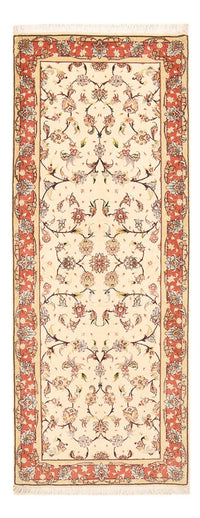 Løber Persisk tæppe - Tabriz - Royal - 204 x 80 cm - beige