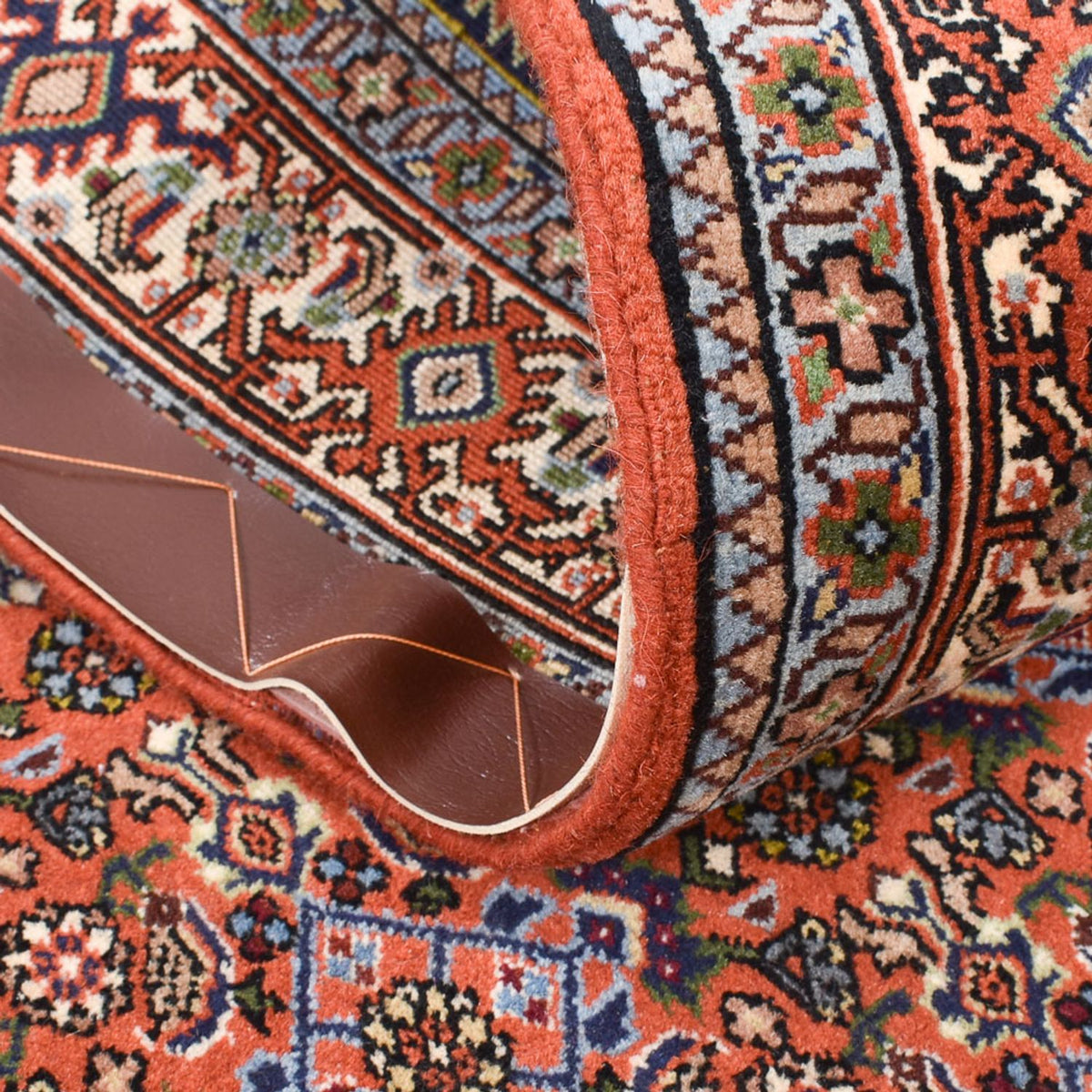 Persisk tæppe - Bijar - 164 x 113 cm - rød