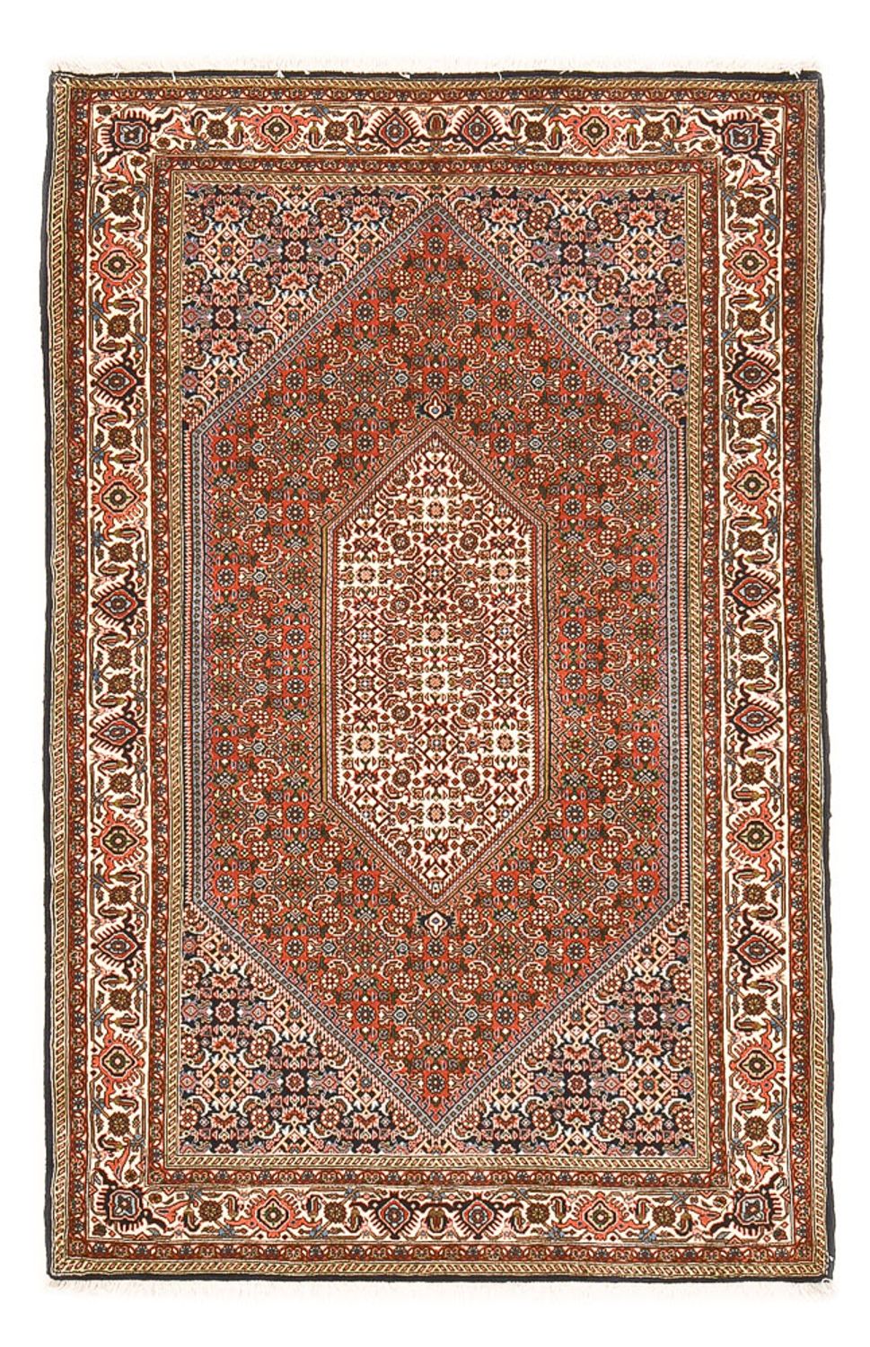 Persisk tæppe - Bijar - 173 x 113 cm - rust