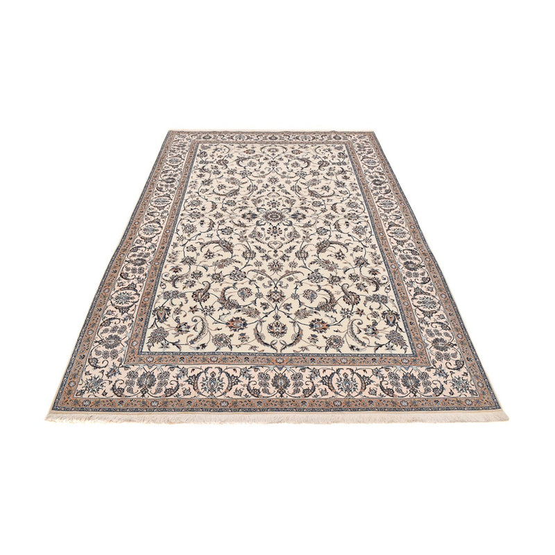 Persisk tæppe - Nain - Premium - 344 x 213 cm - creme