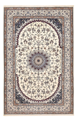 Persisk tæppe - Nain - Premium - 321 x 210 cm - creme