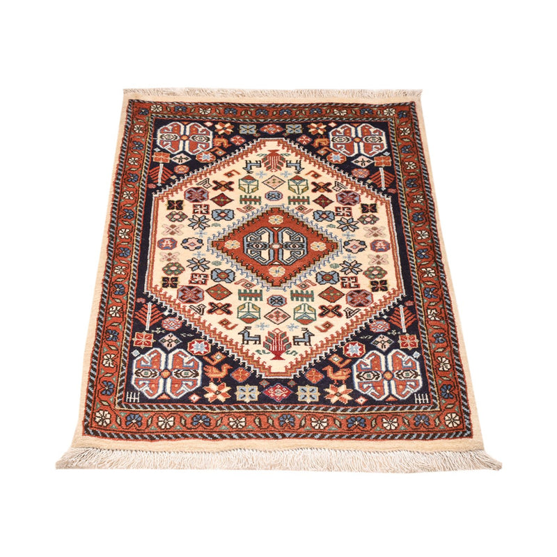 Gabbeh-tæppe - Kashkuli Persisk - 95 x 64 cm - flerfarvet