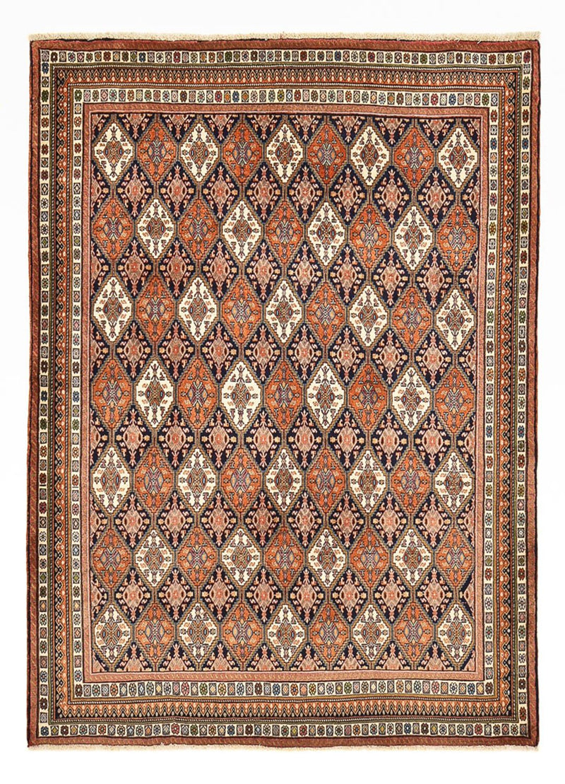 Persisk tæppe - Nomadisk - 252 x 183 cm - rust