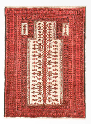 Baluch-tæppe - 143 x 102 cm - rød