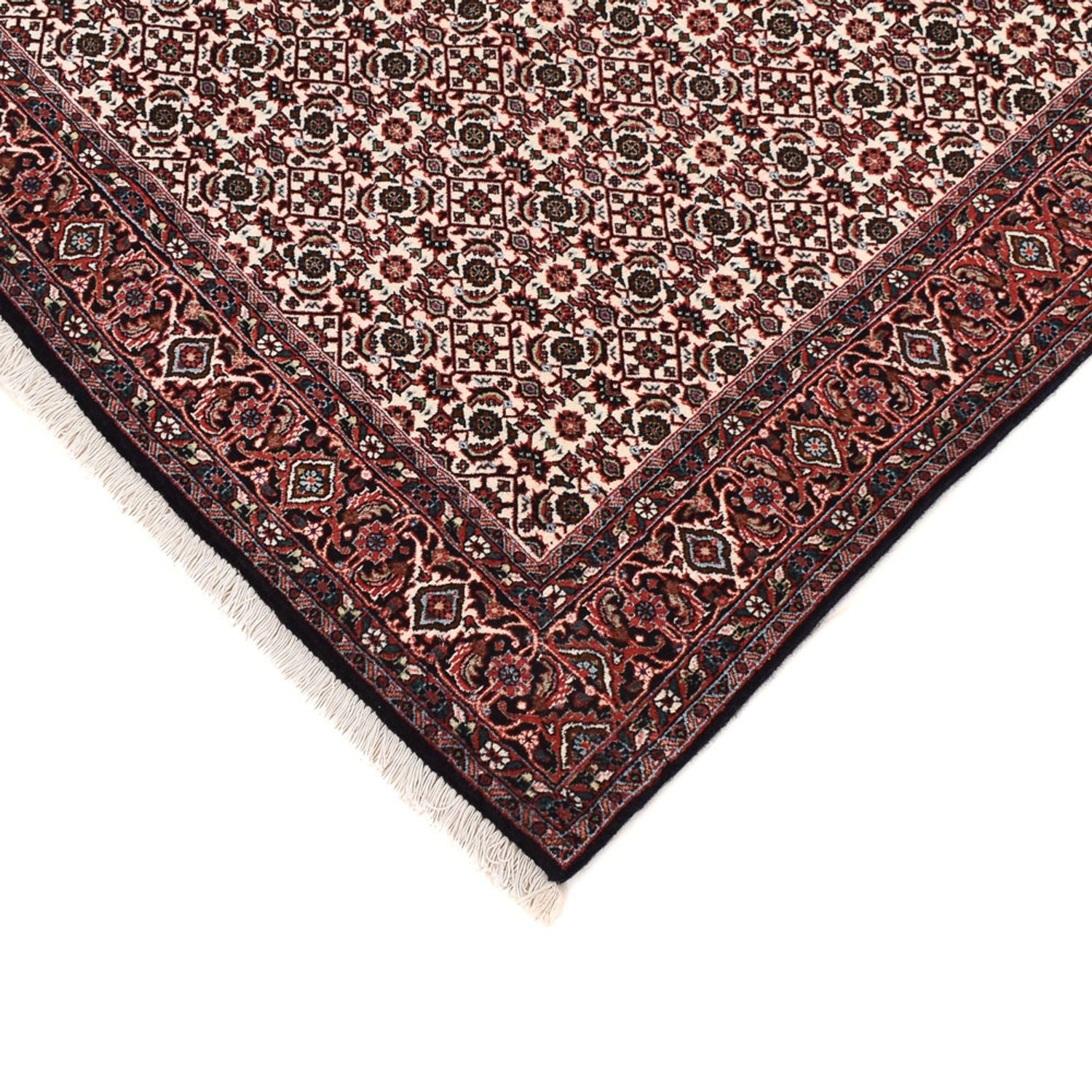 Persisk tæppe - Bijar - 208 x 132 cm - rust