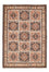 Persisk tæppe - Nomadisk - 225 x 155 cm - lysrød