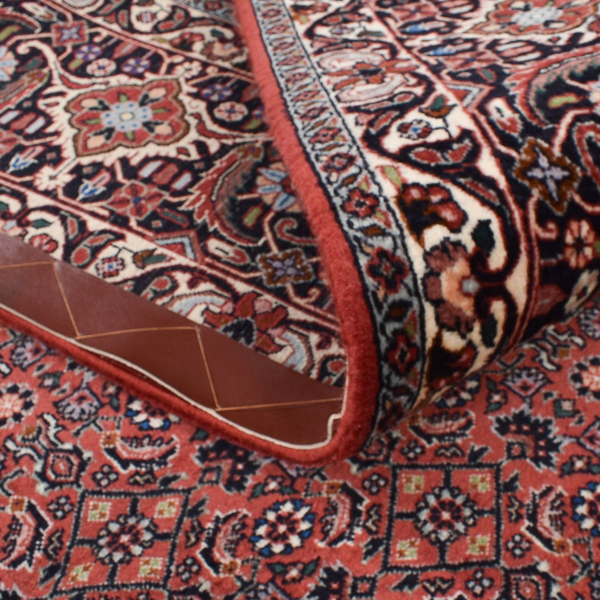 Persisk tæppe - Bijar - 300 x 203 cm - rust