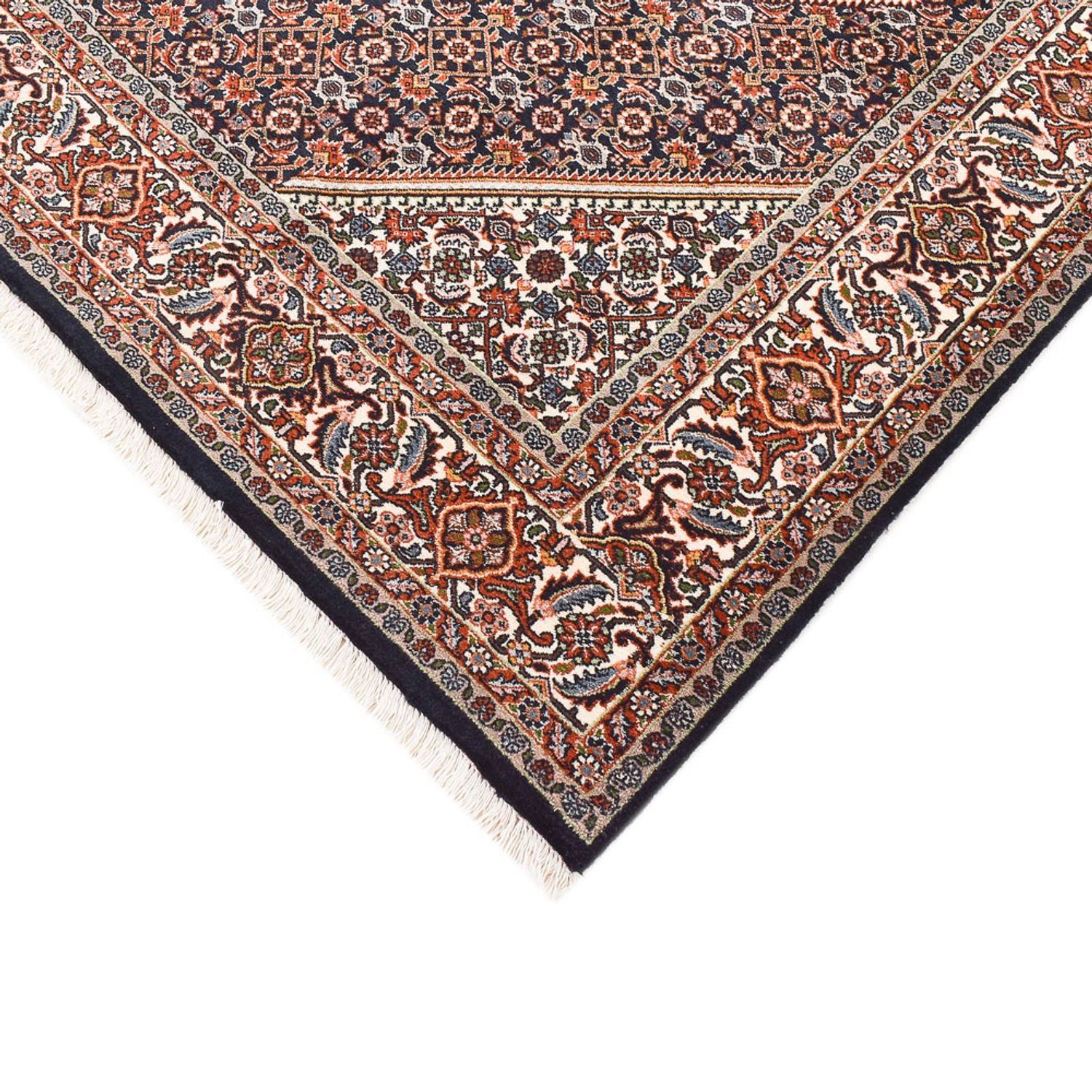 Persisk tæppe - Bijar - 300 x 200 cm - mørk beige