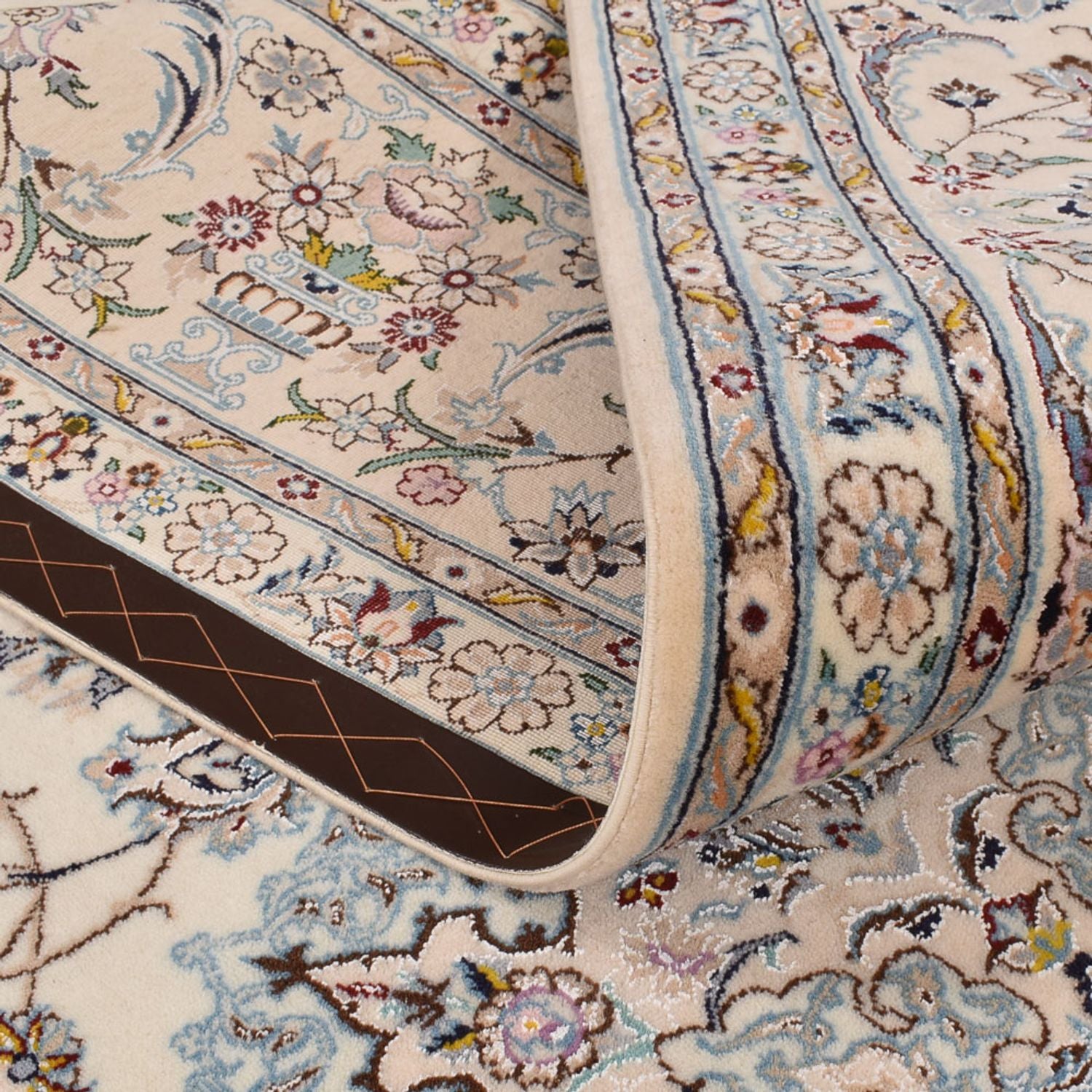 Persisk tæppe - Nain - Premium - 295 x 200 cm - creme
