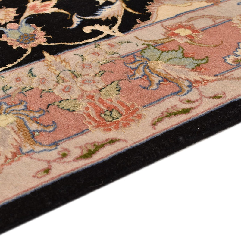 Persisk tæppe - Tabriz - Premium - 145 x 100 cm - mørkeblå