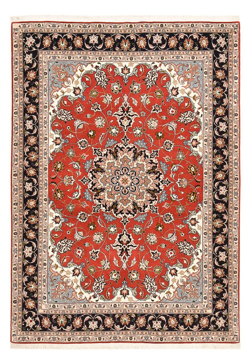 Persisk tæppe - Tabriz - Royal - 218 x 155 cm - rød