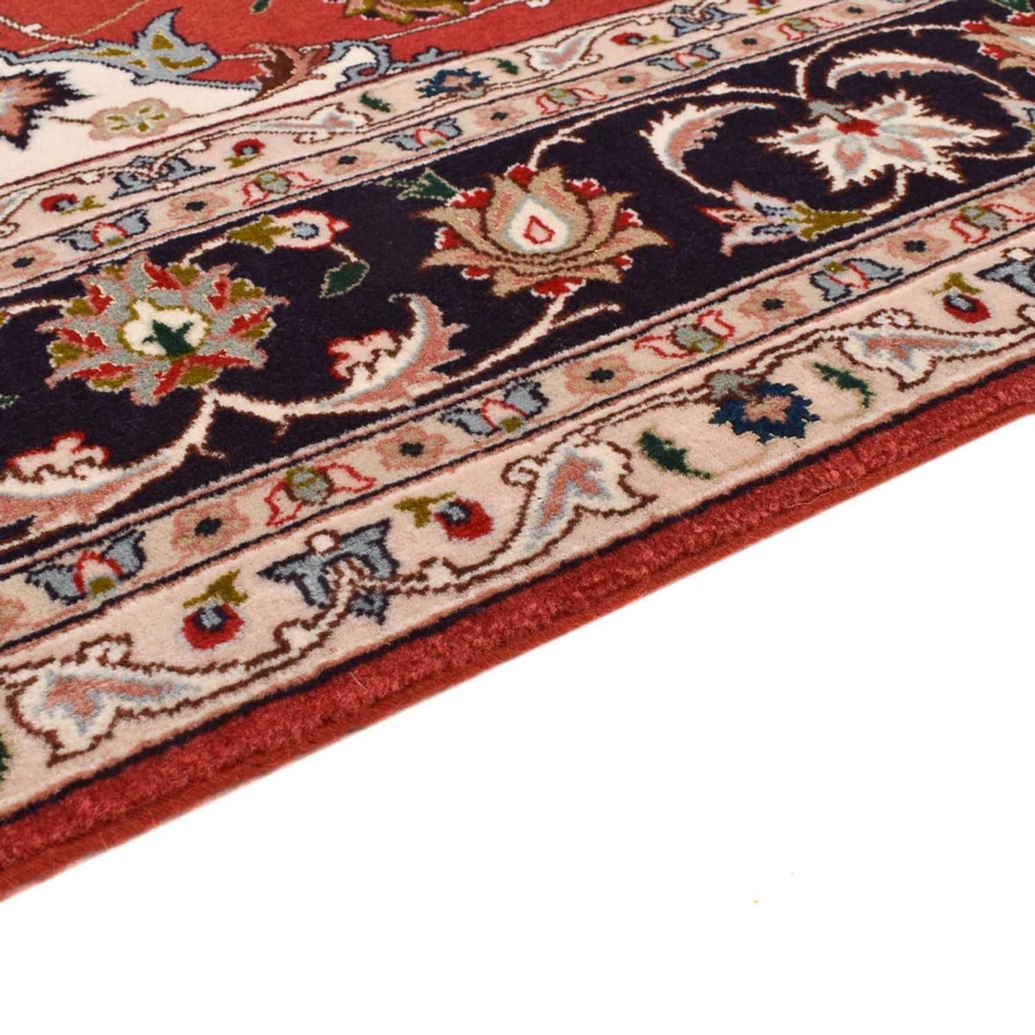 Persisk tæppe - Tabriz - Royal - 218 x 155 cm - rød