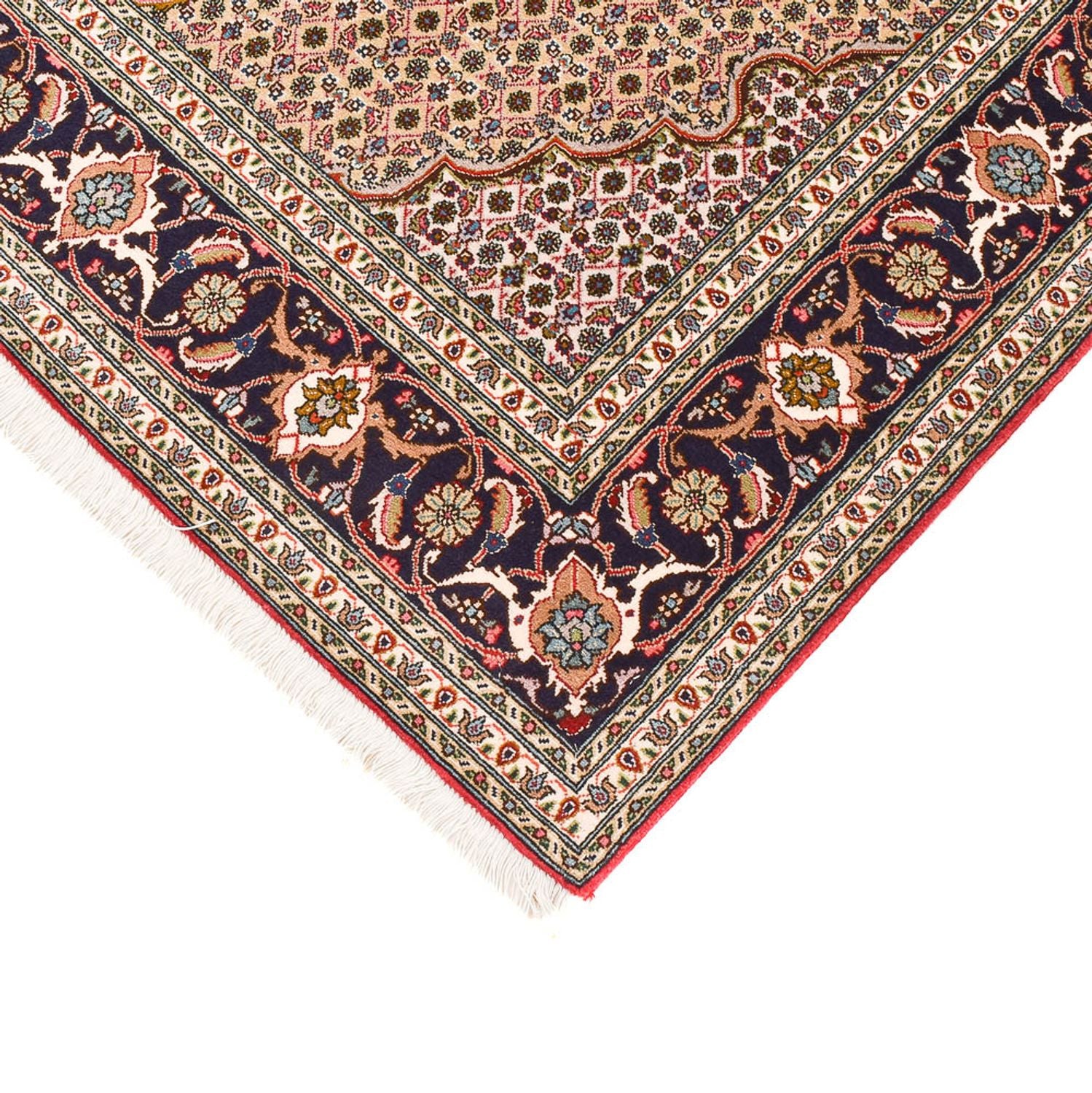 Persisk tæppe - Tabriz - Royal - 205 x 150 cm - rød